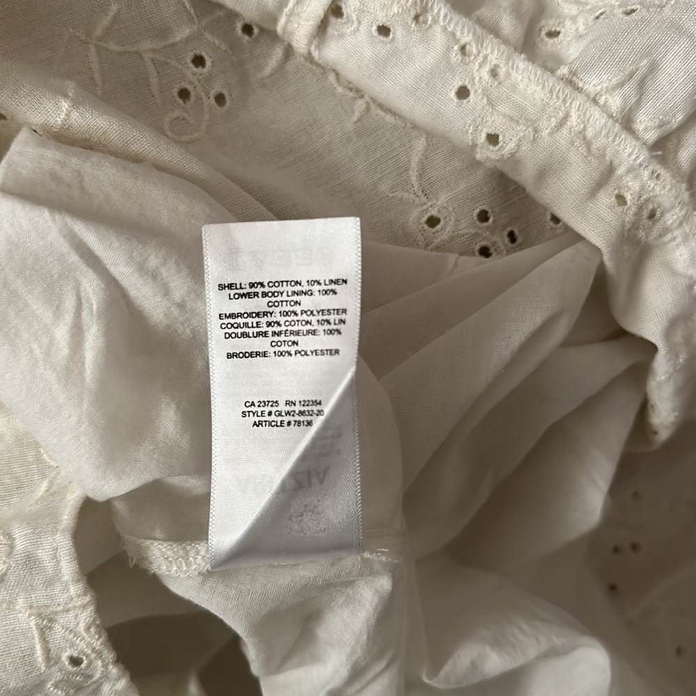 Sunday Best by Aritzia - Oregold Dress - Ivory - Size L - Picture 11 of 11